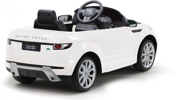 Coche Juguete Jamara  Ride-on Land Rover Evoque Blanco 27mhz 6v